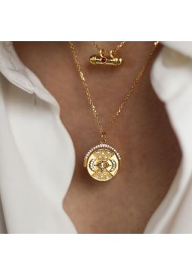 Collier médaille personnalisé