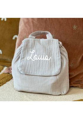 Sac à dos enfant et bébé fuschia